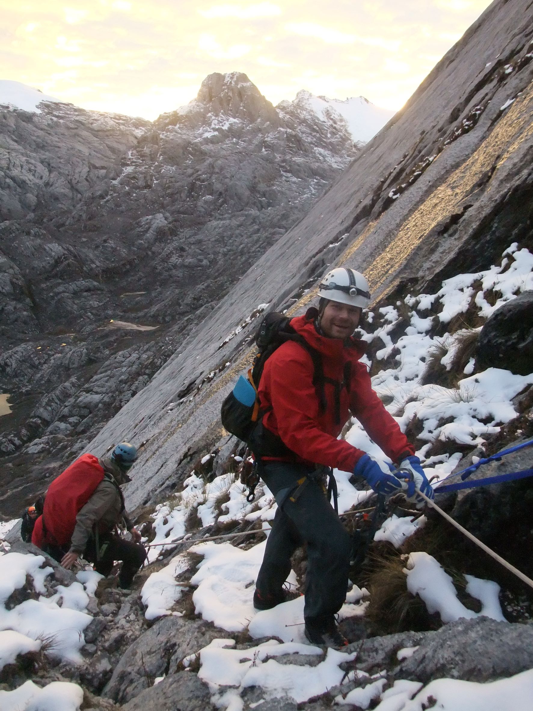 Ascending Summit Ridge Carstensz